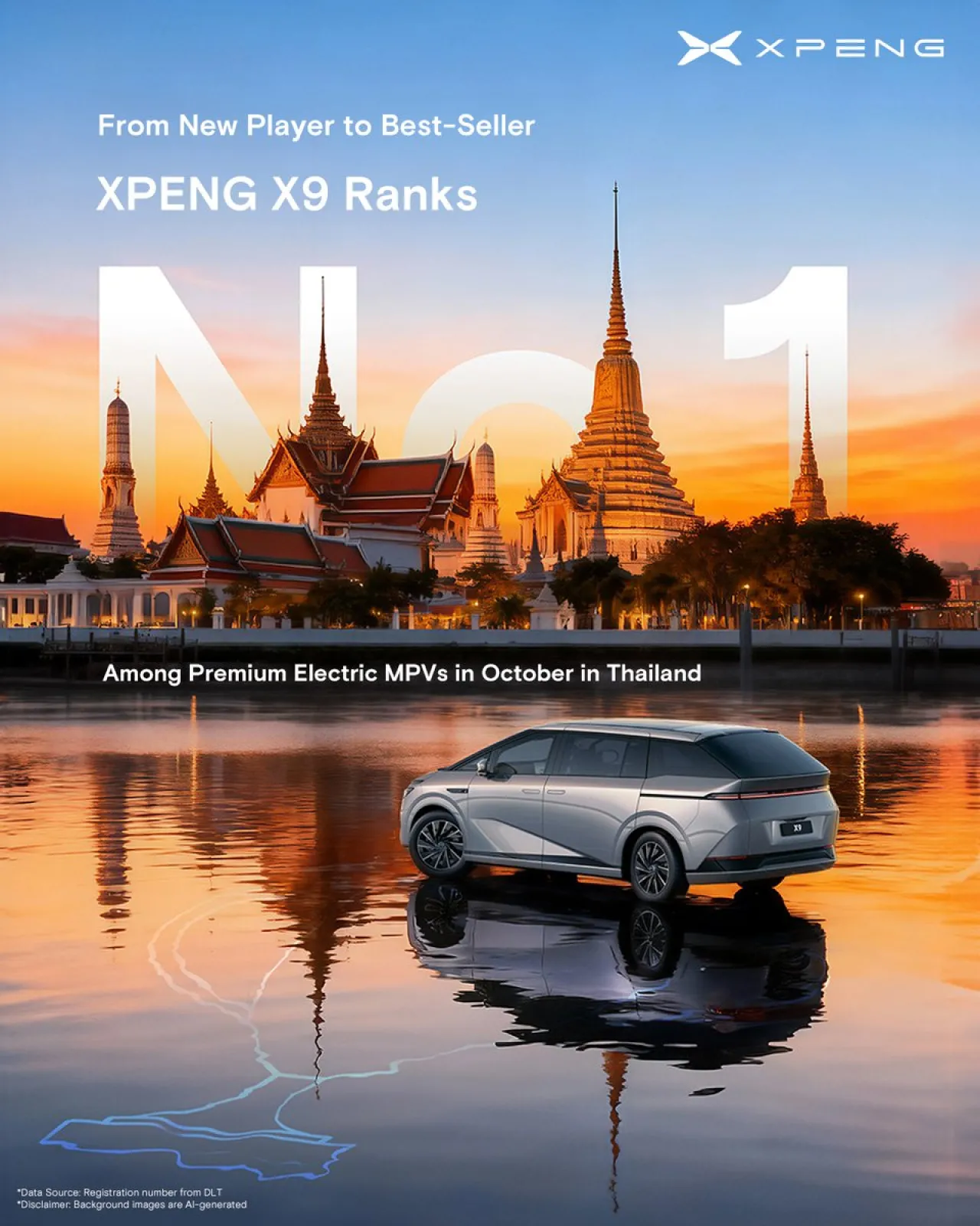 XPENG Motors, Tayland'da Bir Yılda Elektrikli Araç Pazarında Liderliğe Yükseldi